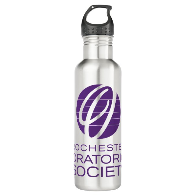 ROS Wasserflasche * Edelstahlflasche (Vorderseite)