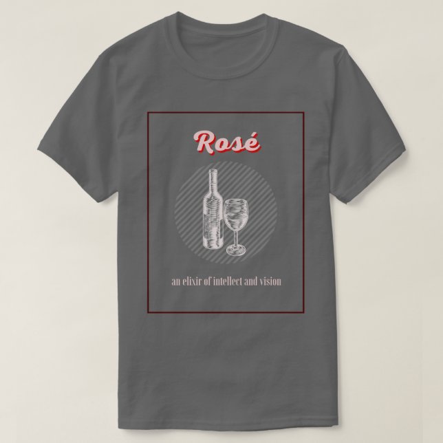 Ros Wine Definition T-Shirt (Design vorne)