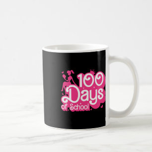 Rosa 100 Tage Schulmädchen 100 Tage Lehrerin Sch Kaffeetasse