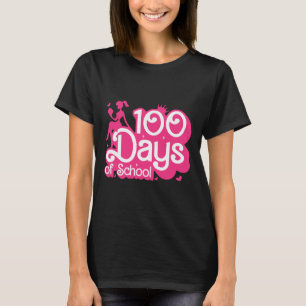 Rosa 100 Tage Schulmädchen 100 Tage Lehrerin Sch T-Shirt