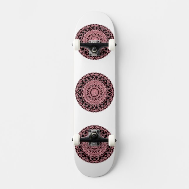 Rosa 1 skateboard (Vorderseite)