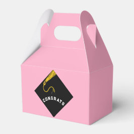 Rosa Abschluss Geschenkschachtel