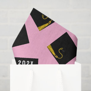 Rosa Abschluss-Tissue-Papier Seidenpapier