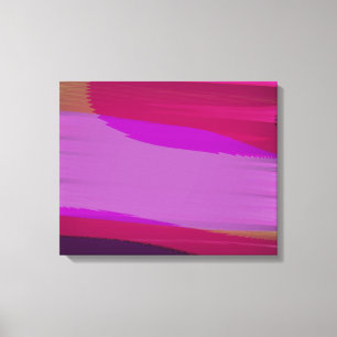 Rosa Abstrakt 707 Leinwanddruck