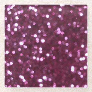 Rosa abstrakt, Bokeh unscharfe Lichter. Glasuntersetzer