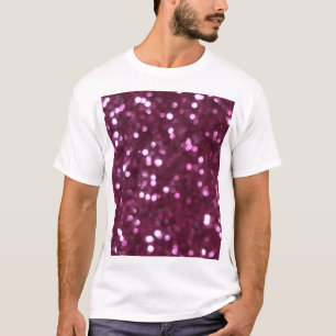 Rosa abstrakt, Bokeh unscharfe Lichter. T-Shirt