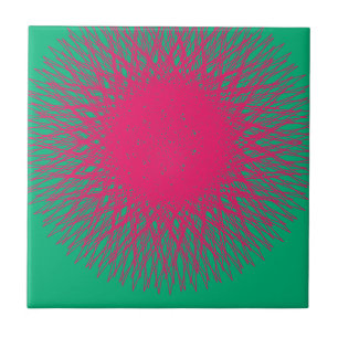 rosa abstrakt fliese