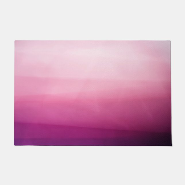 rosa abstrakt fußmatte (Vorderseite)