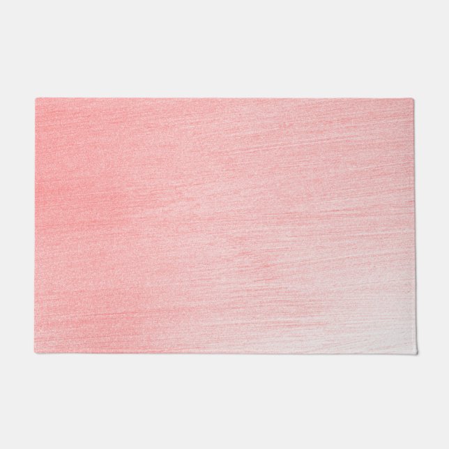 rosa abstrakt fußmatte (Vorderseite)