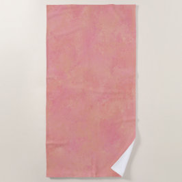 Rosa Abstrakt Strandtuch