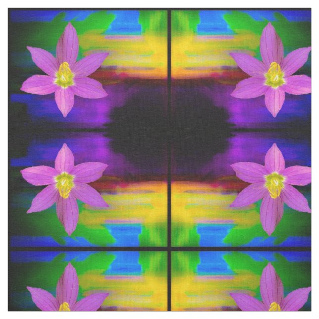 Rosa Abstrakte Dramaturgie Stoff (Muster)