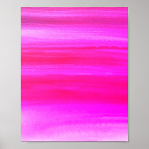 Rosa abstrakter Spaß Coole Whimsikkunst Hübsch ein Poster