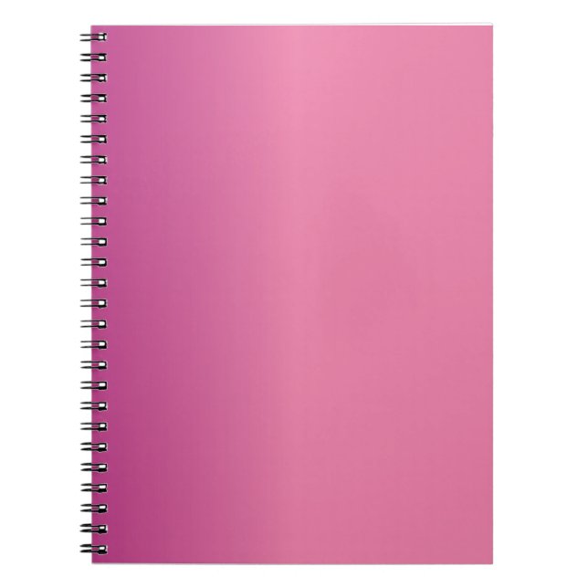 Rosa abstraktes Design Notizblock (Vorderseite)