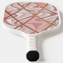 Rosa Abstraktes Muster Personalisiert