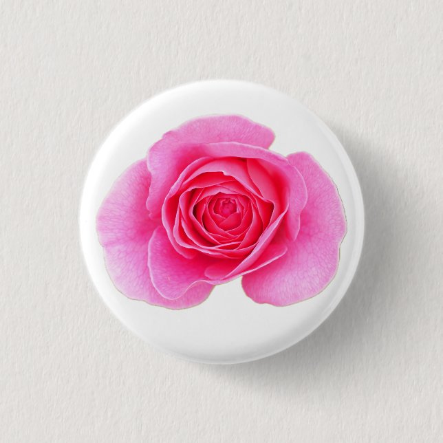 Rosa Abzeichen Button (Vorderseite)