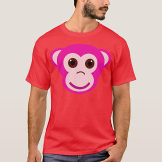 Rosa Affe 1 T-Shirt