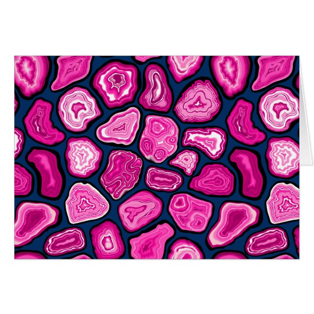 Rosa Ageratscheiben (Vorderseite (Horizontal))