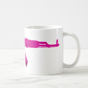 Rosa AK-47 Kaffeetasse