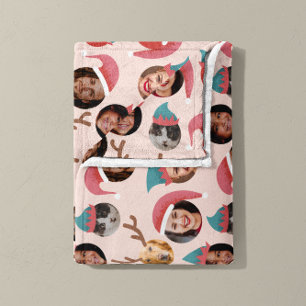 Rosa Alberne Weihnachtszeit Crew sechs Fotos Fleecedecke