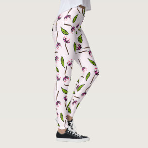 Rosa als Couture Leggings
