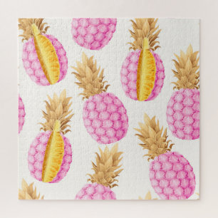 Rosa Ananas: Hochdetaillierte Vintage Puzzle