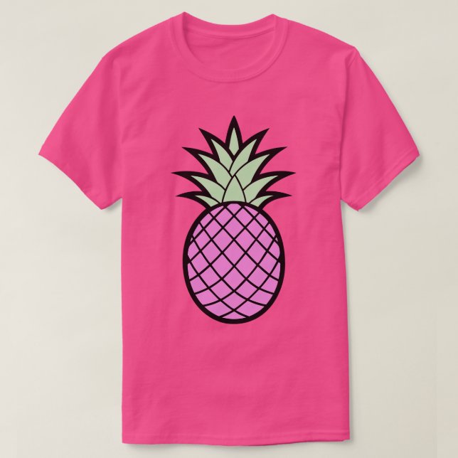 Rosa Ananas TShirt 1 (Design vorne)