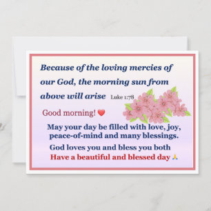 Rosa Anemone Morning Sessing Card