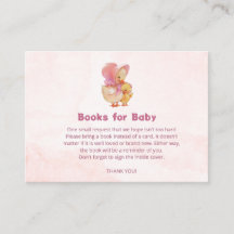 Rosa Aquarell Entlein Mädchen Bücher für Baby