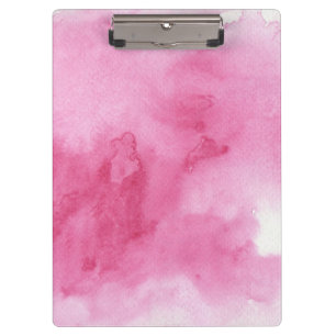 rosa Aquarellhintergrund für Ihr Klemmbrett