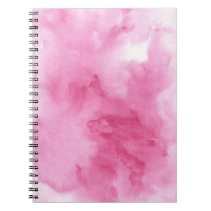 rosa Aquarellhintergrund für Ihr Notizblock