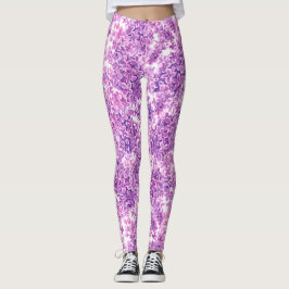 Rosa Aquarelllische Blume Leggings