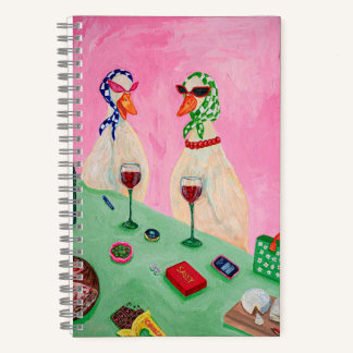 Rosa Ästhetik-Tagebuch für Spaß und elegante Vibes Notizbuch