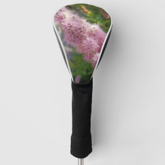 Rosa Astilbe-Blumen-Blumengolfkopfabdeckung für Ga Golf Headcover