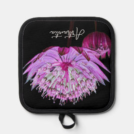 Rosa Astrantia-Blume Topflappen