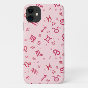 Rosa Astrologie Zodiac Symbolzeichen  Case-Mate iPhone Hülle