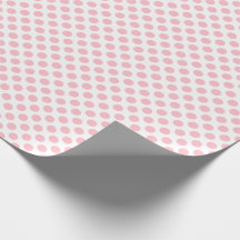 Rosa auf weißen Polka-Punkten kleiner Größe