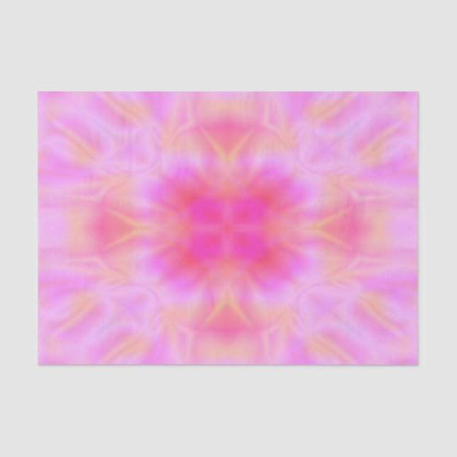 Rosa Aufflackern Seidenpapier (Vorderseite)