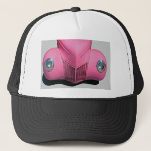 rosa Auto Truckerkappe