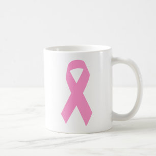 Rosa Awareness Ribbon Kaffeetasse