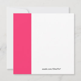 Rosa Azalea Blume Party Einladung