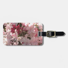 Rosa Azalea Gepäckanhänger