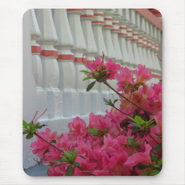 Rosa Azaleen - Martha's Vineyard Mousepad (Vorne)