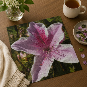 Rosa Azaleen-Puzzle Puzzle