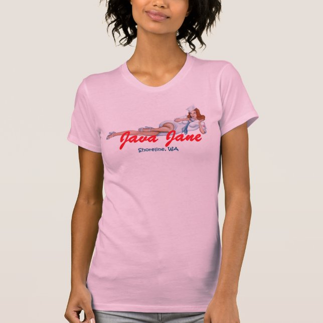 Rosa Baby - Puppe Jane-Trägershirt T-Shirt (Vorderseite)