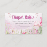Rosa Baby Shower Windel-Raffle unter dem Meer