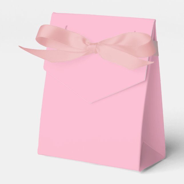 Rosa Baby (Vollfarbe) Geschenkschachtel (Vorderseite)