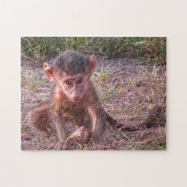 Rosa Babyaffe Puzzle (Horizontal)
