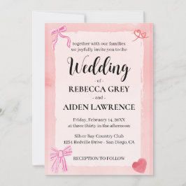 Rosa Bach Coquette Moderne Kunst, Dichtung und Mus Einladung