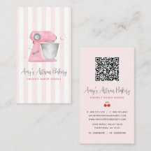 Rosa Backmischermuster-Strichcode QR-Code