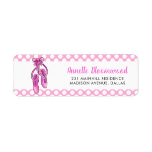 Rosa Ballerina beschuht Mädchen-Babyparty